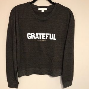 Spiritual Gangster Grateful Sweatshirt - Dark Gray